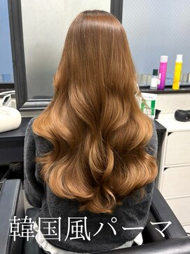 エース 梅田(ace) コテ巻き風パーマ /韓国風パーマ/デジタルパーマ/レイヤーカット