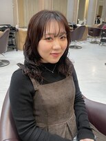 ユウヘアー 千代田橋店(U Hair)&nbsp;ピンクブラウンカラー