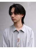 ニュアンスパーマセンターパートウルフ4.10