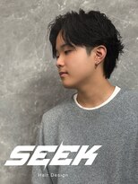 シーク(SEEK) ☆スパイキーショート/ダブルカラー/ブリーチ/谷山駅☆横山飛翔