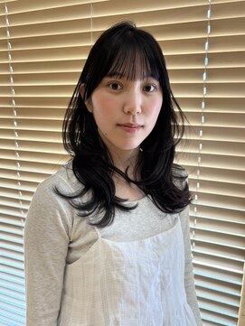 オーガニックエコ 川越(organic+eco) 20代30代夏レイヤー/イルミナカラーダークブラウン/髪質改善