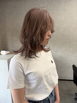 ニコ サガ(NIKO Saga)&nbsp;佐賀市/大人かわいいハッシュカット/レイヤーカット/寒色カラー
