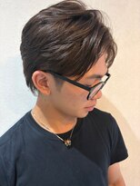 インスヘアー 京都四条大宮店(INCE HAIR)&nbsp;メンズセンターパート×ナチュラルブラウン◎