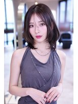 アンスリウム 吹田(Anthurium)&nbsp;ミディアムレイヤー/韓国風レイヤー/30代40代オススメヘア