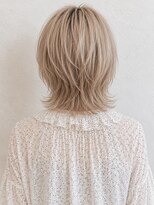 ソレイユトウキョウシブヤ(SOLEIL TOKYO shibuya) 15.大人可愛いマッシュウルフ×儚げハイトーン