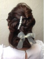 オラプラノ(olaplano) ハーフアップ