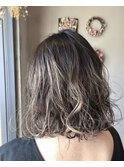 【ci OriEnte.】ネイビーアッシュハイライト