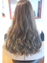 ヘアー ライフ トゥルース(Hair Life truth)&nbsp;≪truth≫外国人風ダブルカラー×メッシュアッシュグレーマット