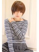 レウナ 外苑前(Reuna)&nbsp;ショートボブ黒髪でも可愛く決まる小顔ショート