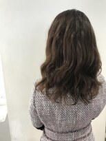 パティオンツー(PATIONN2)&nbsp;ブルージュ グレージュ ツヤ感 透明感 セミロング 表参道 青山