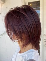 エルモ(ELMO)&nbsp;ピンクレッドのレイヤースタイル