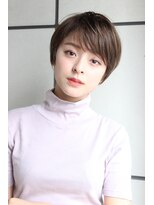 レウナ 外苑前(Reuna)&nbsp;20代30代40代大人可愛いマッシュショート　黒髪でも可愛い