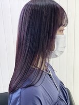 イコ 表参道原宿(ico) ダブルカラー パープル LAケラチントリートメント 髪質改善