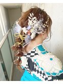 #卒業式#ヘアアレンジ#ポニーテール#下村セット