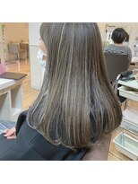 ルシード スタイル レクラ 栄生店(L'UCIDO STYLE L'eclat)&nbsp;細めコントラストハイライト