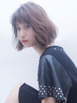 エルピス(elpis)&nbsp;ミディアムボブ×アッシュブラウン