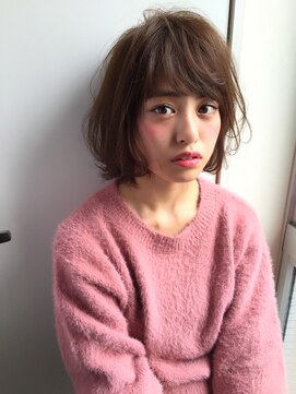 サングース(Sungoose) 【サングース東海林】大人抜け感ゆるふわボブスタイル