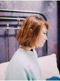 斜め前髪エアリーボブ/20代/30代/40代/水島/倉敷