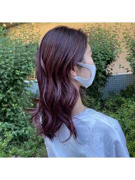 エレノア 梅田店(Eleanor) 艶髪◎カシスレッド