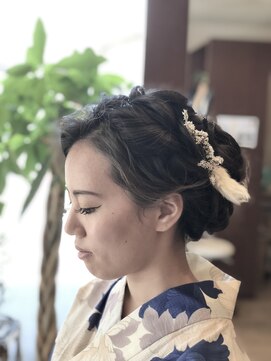 ア フロウト(a float) 浴衣ヘアセット