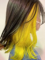 エメ ヘアー(aimer hair) インナーYELLOW