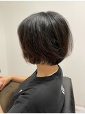 大人ショートボブ♪