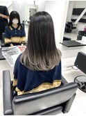 ホワイトベージュグラデーションカラー
