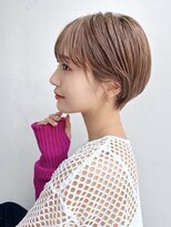 トルネード(TORNADO) 大人ショート 前髪あり 丸みひし形 丸顔面長エラ張り絶壁 K1101