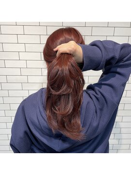 アシュレイ(ASHLEY) ASHLEY☆suzu ロングウルフ レイヤーカット