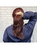 ASHLEY☆suzu ロングウルフ レイヤーカット