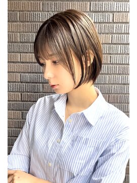 プルーヴ 秋葉原(prove) 30代40代大人女性/前髪ありショートボブ/ショートヘア/髪質改善