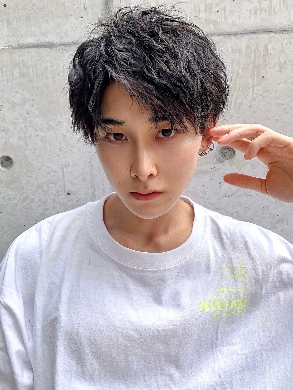 イージーアイロン（キャロット）　中古　メンズ　パーマ　ツイスト イージーアイロン キャベツ | TikTok