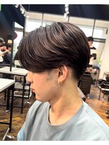 スキル(SKILL) 福岡/天神/センターパート/ニュアンスパーマ/メンズ縮毛矯正