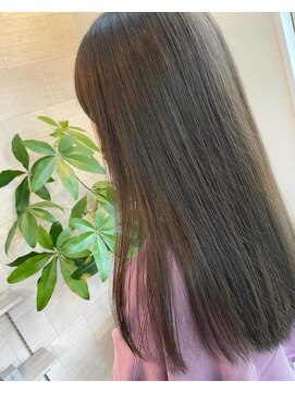 カミケン 清明店(kamiken.) オリーブグレージュ透明感ナチュラル垢抜け【カミケン清明店】