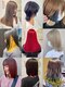 ヘアーデザイン ビビッド(HAIR DESIGN VIVID)の写真/なりたい髪色に向けて丁寧に相談！髪の状態に合わせて薬剤を調合し、ダメージを最小限に抑えた仕上がりに◎