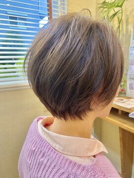 ラシック(La shic) 【La shicのお客様スタイル】ショ－トボブ