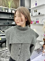 チュダック(ChuDuck)&nbsp;韓国風《ミルクティー》ハイトーン/ケアブリーチ/ダブルカラー