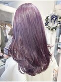 レイヤーカット×ラベンダーカラー**【横浜/横浜駅】