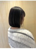 前下がりボブ