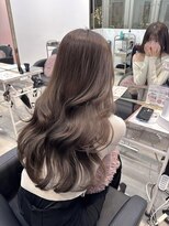 クム(kumu) 【kumu】ミルクティグレージュ/ロングスタイル/栄/名古屋