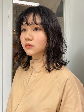 ナリー(Nary) natural wolf perm