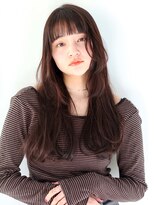 ヘアサロン ガリカ 表参道(hair salon Gallica) <SAKI>顔まわりレイヤーにナチュラルカールの抜け感こなれロング