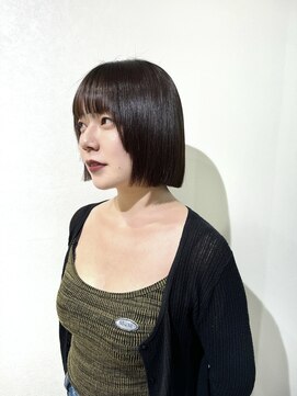 ゼスト 中野店(ZEST) 【ZEST中野/KOTOMI】酸性ストレート/切りっぱなしボブ