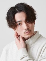 エルマーク 枚方(L-MARK) センターパート波巻きパーマスパイラルパーマツイストスパイラル