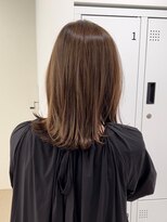 ノウハウ キョウト(KNOWHOW kyoto)&nbsp;レイヤースタイル/外はね/大人ベージュ