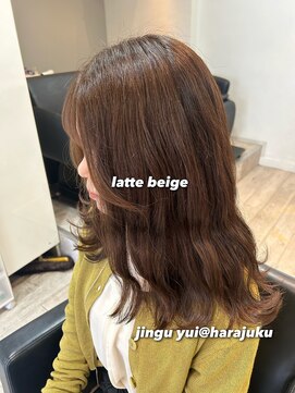 ワット 原宿店(W) 【Jingu yui】ラテベージュ　＃w13