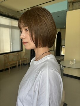 ロールアップスリーブス(ROLL UP SLEEVES) mini bob/clear beige