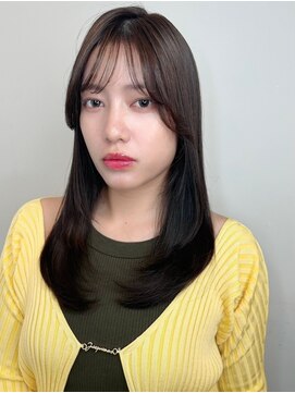 アロン(Allons Ginza) ウル艶ストレートレイヤー