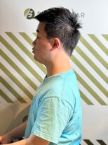 バーバーバー アカバネ(BARBER-BAR AKABANE)&nbsp;テーパードフェード×長めクルーカット ツーブロック #2