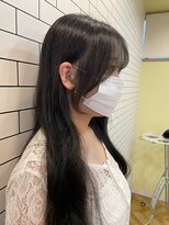 アリスバイブランニューリブ 難波店(ALICE by Brandnew×LIV)&nbsp;韓国ヘア/大人かわいい/顔周りカット/レイヤーカット/難波